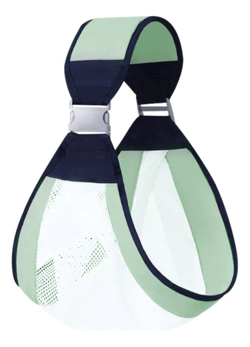 PORTABEBÉ IMPORTCLICK INF.61 FULAR CANGURO ERGONÓMICO VERDE - 1