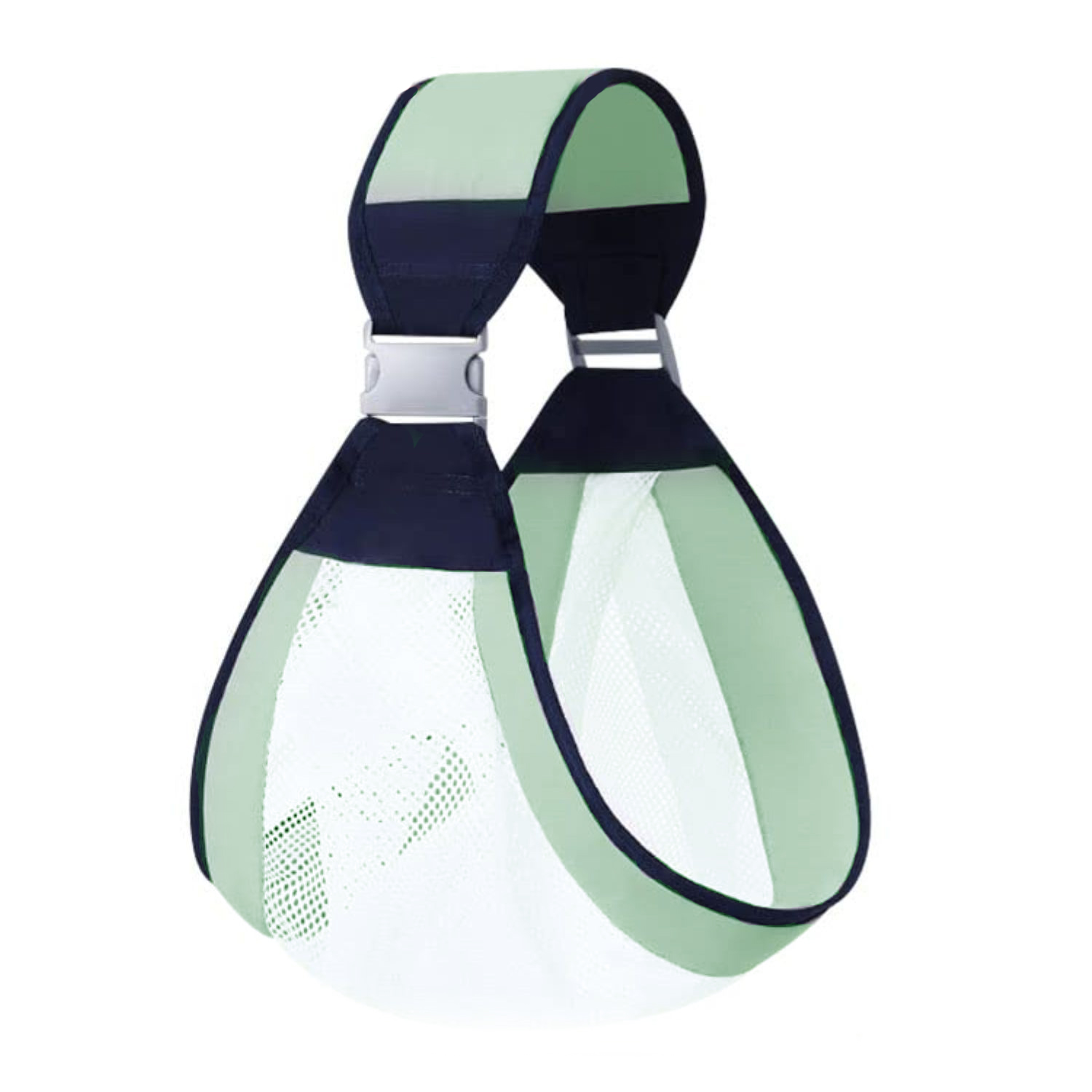 PORTABEBÉ IMPORTCLICK INF.61 FULAR CANGURO ERGONÓMICO VERDE - 1