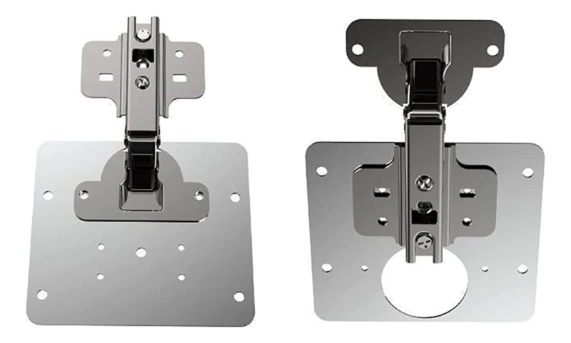 SET IMPORTCLICK 2 PLACAS REPARACIÓN BISAGRA PUERTA ARMARIO MUEBLE HOG.437 - 4