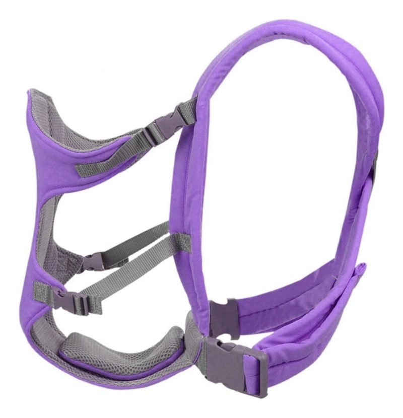 MOCHILA IMPORTCLICK INF.65 PORTABEBÉS ERGONÓMICA ACOLCHADO VIOLETA - 6