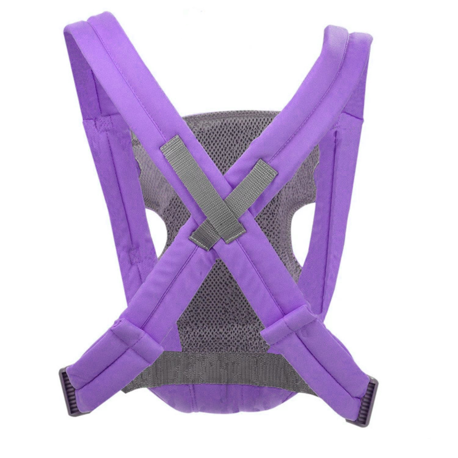 MOCHILA IMPORTCLICK INF.65 PORTABEBÉS ERGONÓMICA ACOLCHADO VIOLETA - 7