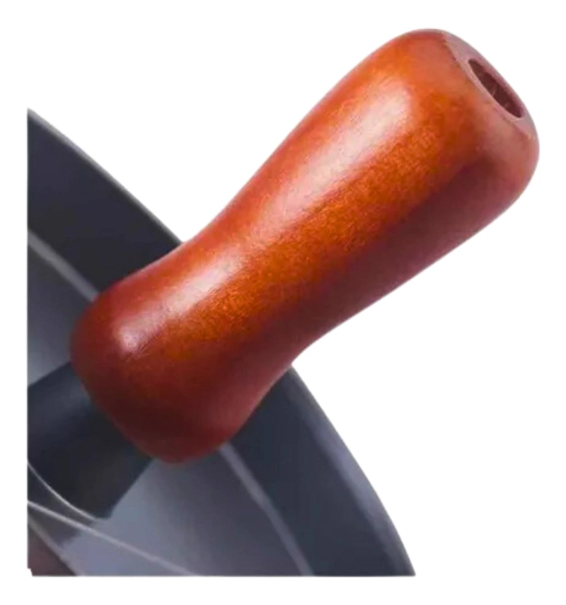 PRENSA HAMBURGUESAS MOLDE ANTIADHERENTE 12 CM ASADO PARRILLA - 2