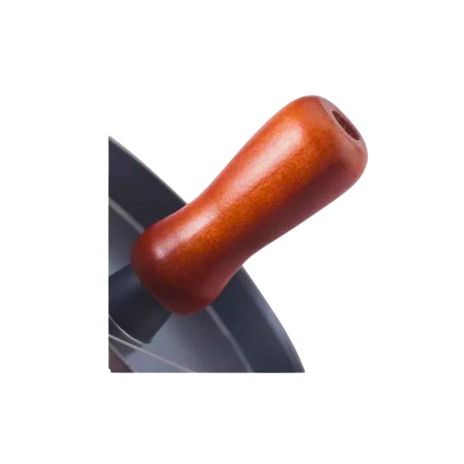 PRENSA HAMBURGUESAS MOLDE ANTIADHERENTE 12 CM ASADO PARRILLA - 2