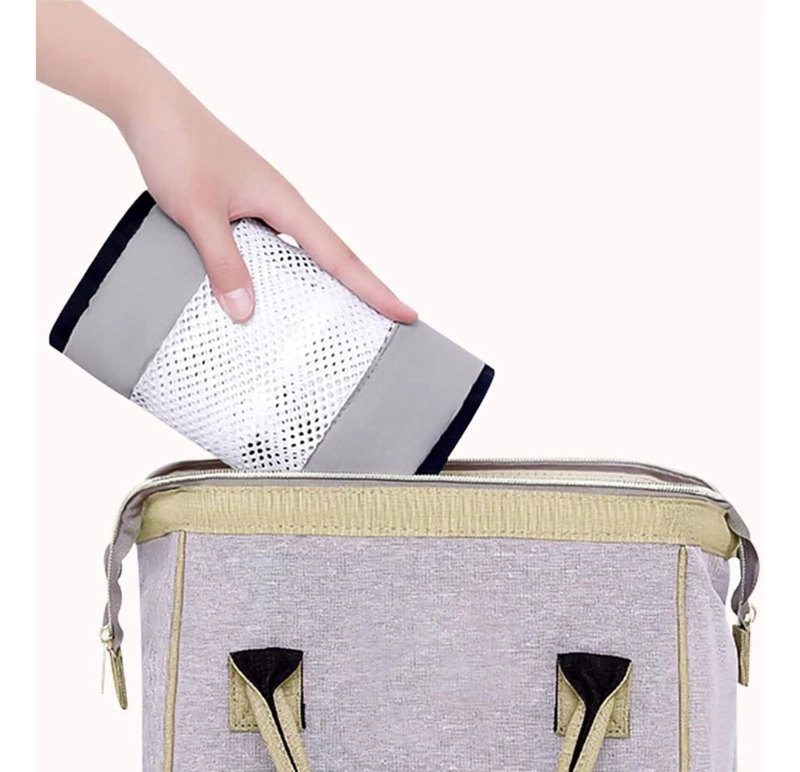 PORTABEBÉ IMPORTCLICK INF.62 FULAR CANGURO ERGONÓMICO GRIS - 7