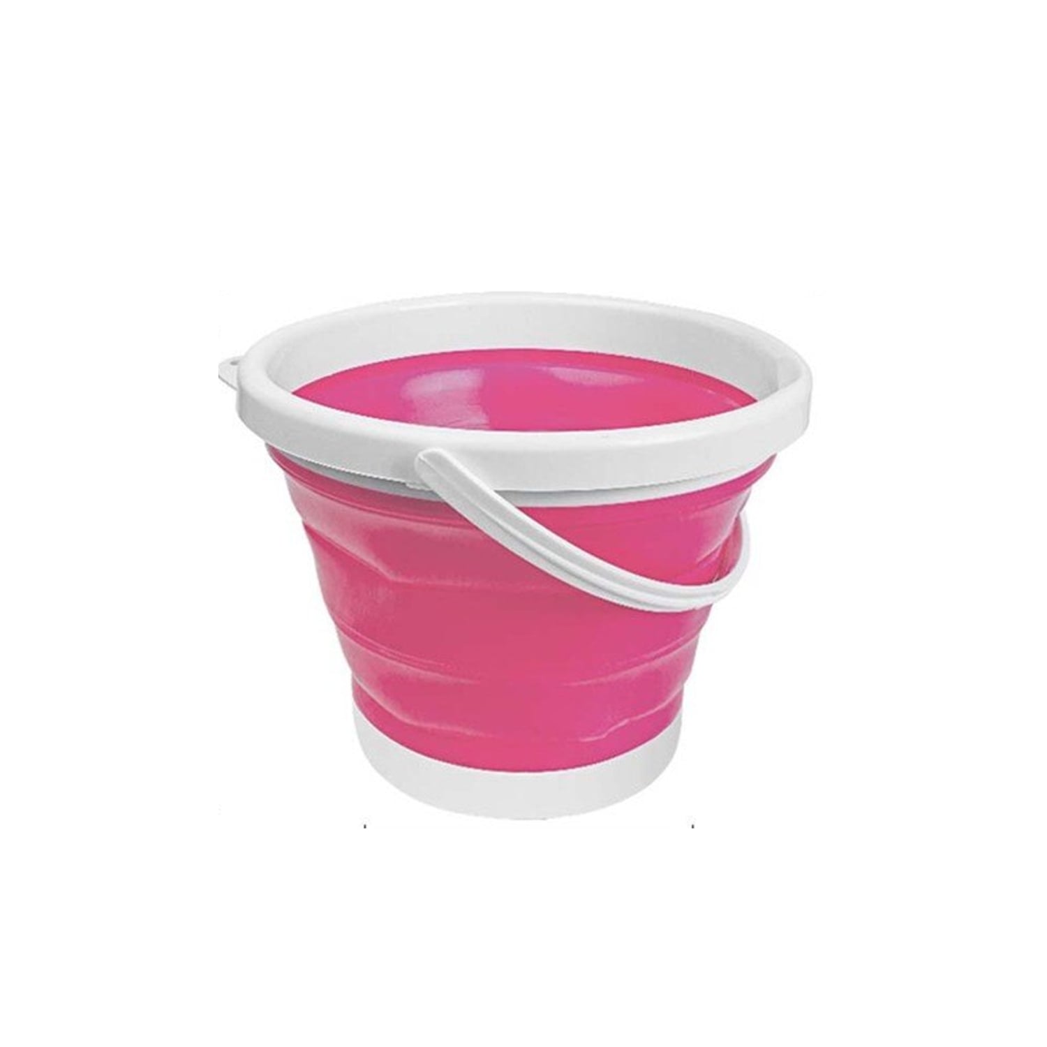 LAVADORA IMPORTCLICK PORTÁTIL LIMPIEZA PLEGABLE 18 WATT ROSADO - 1