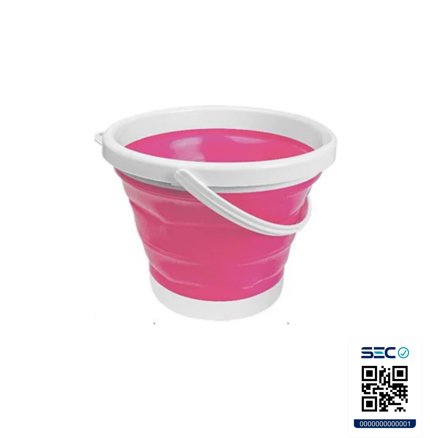 LAVADORA IMPORTCLICK PORTÁTIL LIMPIEZA PLEGABLE 18 WATT ROSADO - 5