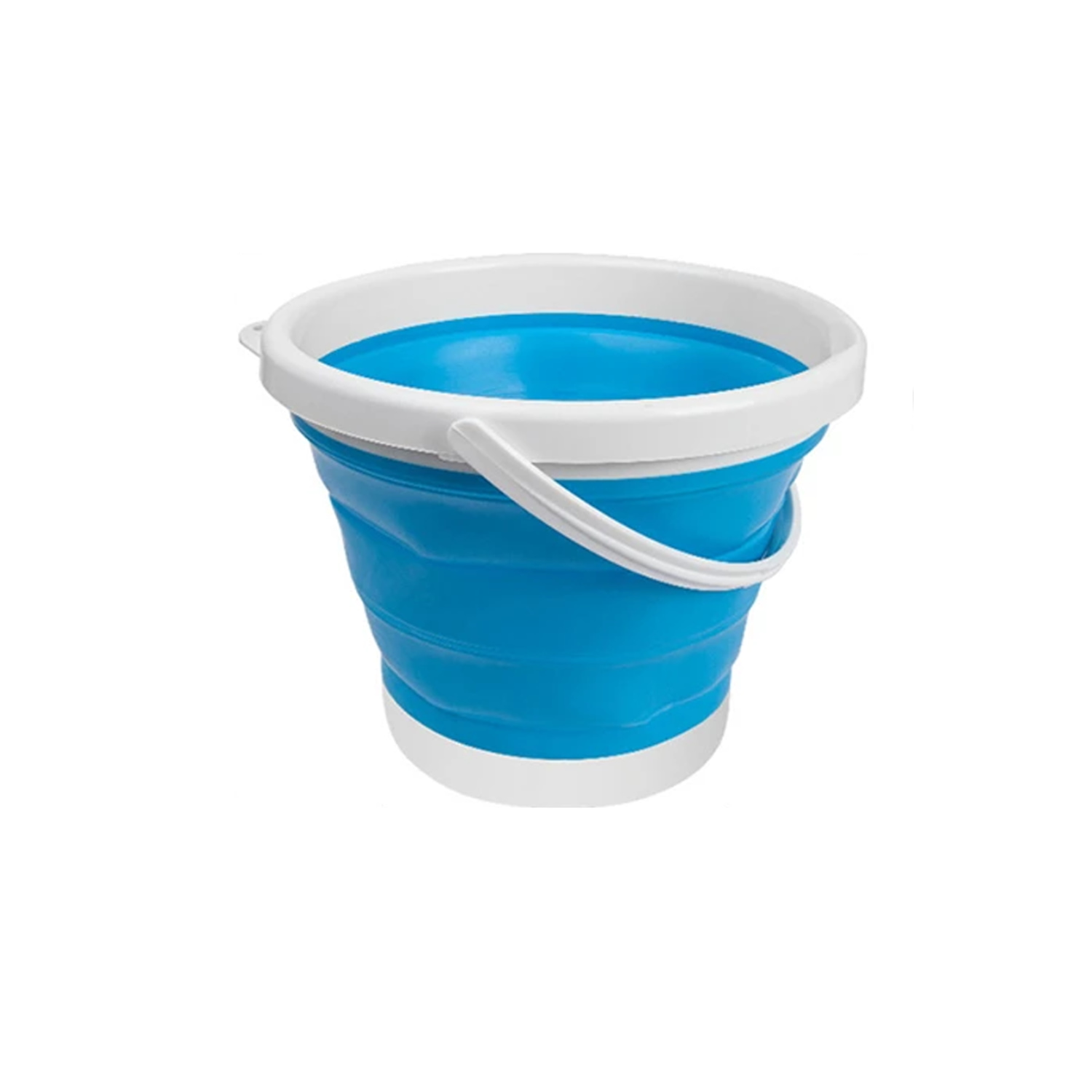 LAVADORA IMPORTCLICK PORTÁTIL LIMPIEZA PLEGABLE 18 WATT CELESTE - 1