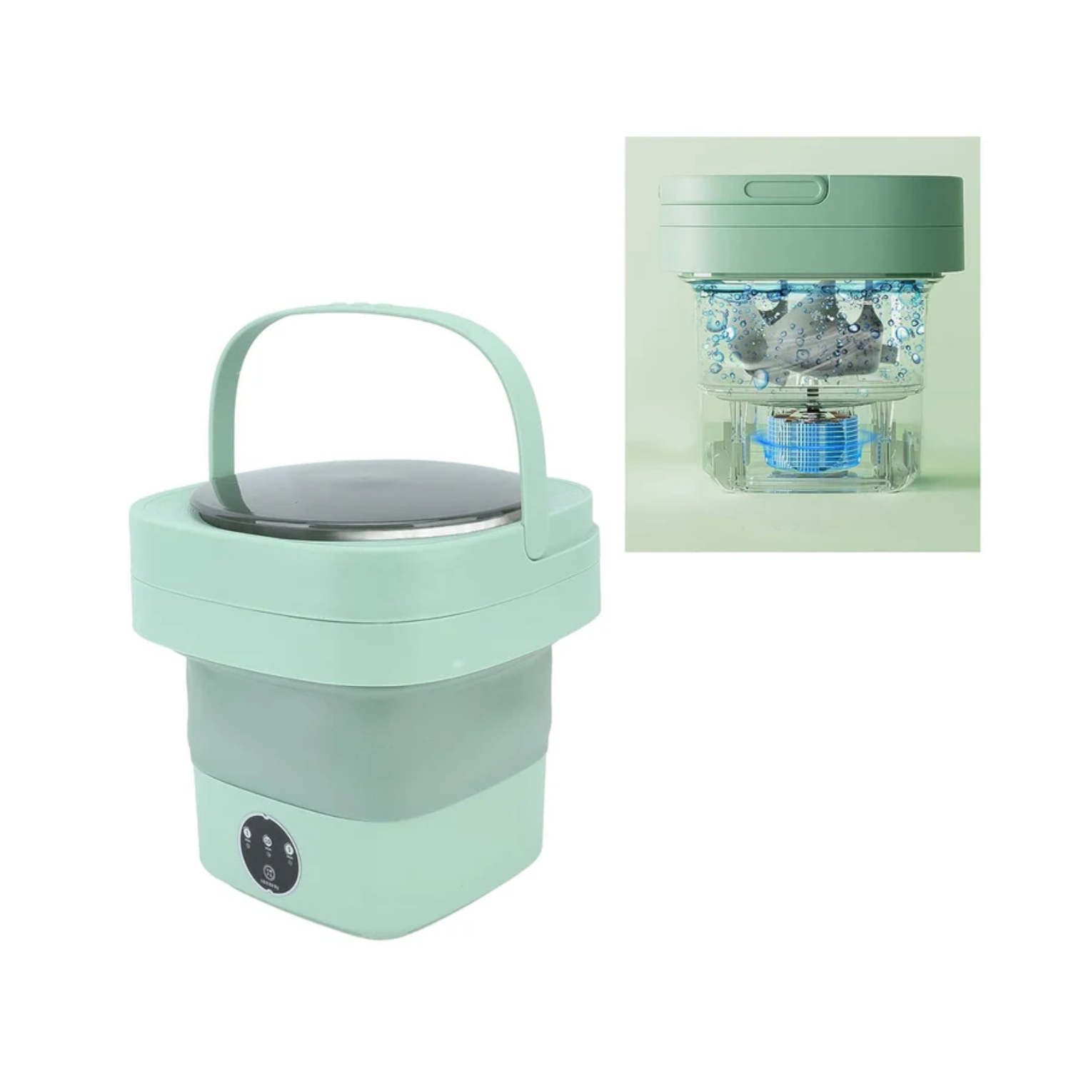 LAVADORA IMPORTCLICK PORTÁTIL 6.5 L PLEGABLE ALTA VELOCIDAD - 4