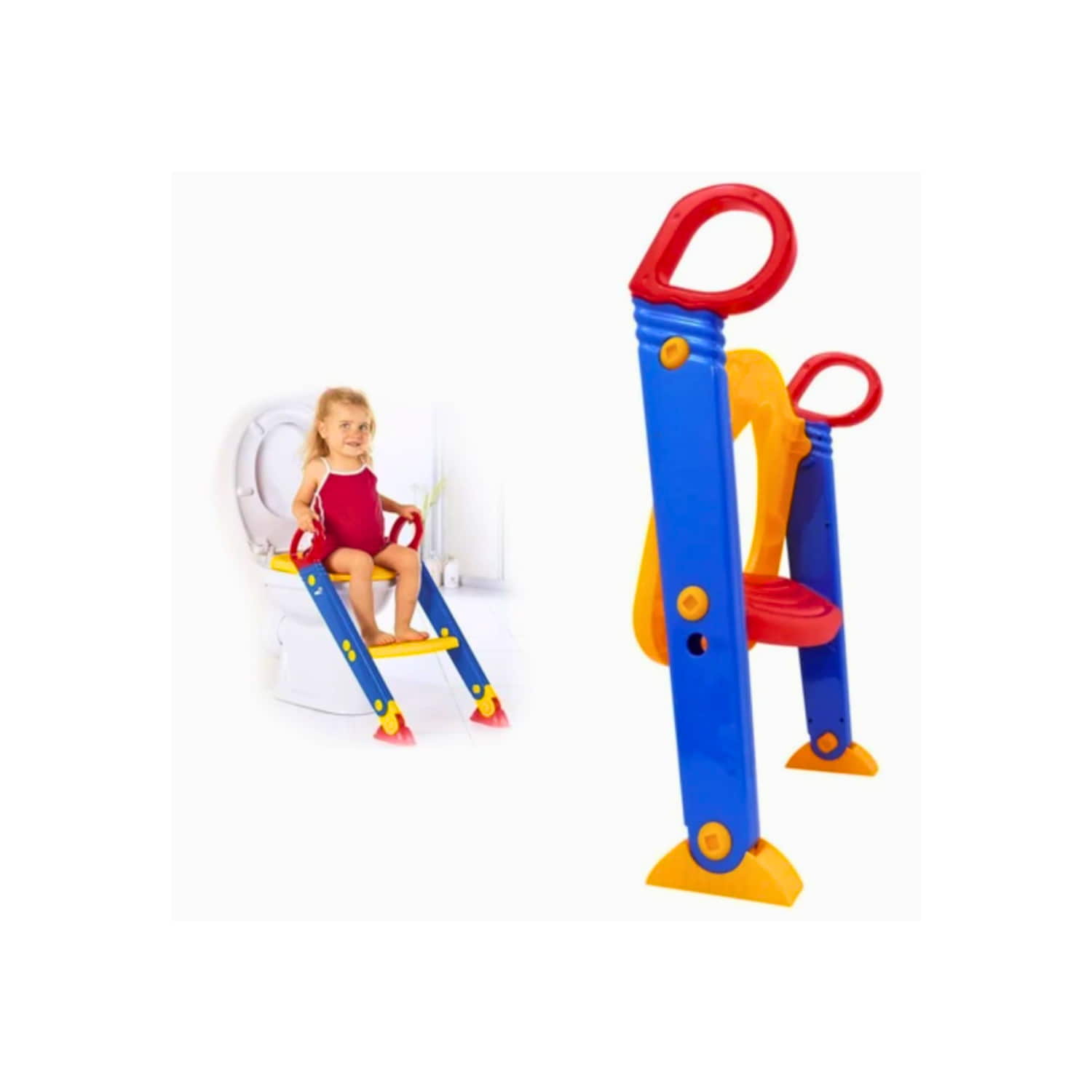 ASIENTO IMPORTCLICK INF.120 ENTRENAMIENTO INODORO BAÑO ESCALERA INFANTIL MULTICOLOR - 4