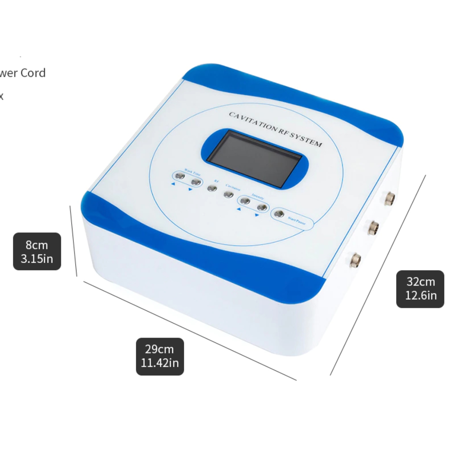 MAQUINA DE RADIOFRECUENCIA IMPORTCLICK SAL.41 CAVITACIÓN BELLEZA FACIAL CORPORAL 3 EN 1 - 6