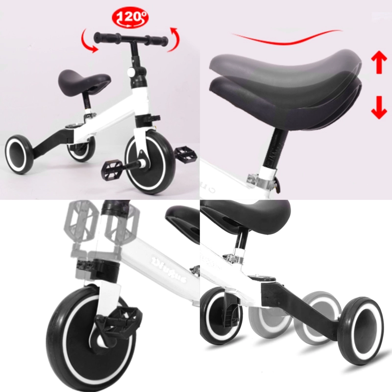 TRICICLO IMPORTCLICK INF.133 MINI EQUILIBRIO APRENDIZAJE INFANTIL BLANCO - 6