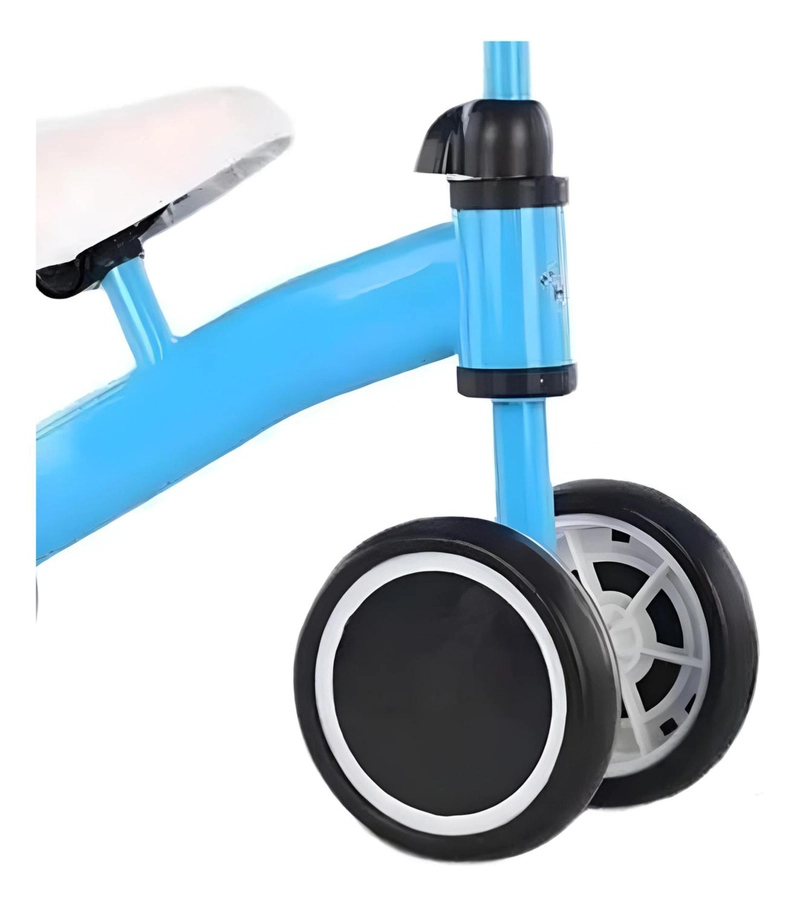 TRICICLO IMPORTCLICK INF.132 MINI EQUILIBRIO APRENDIZAJE INFANTIL CELESTE - 4