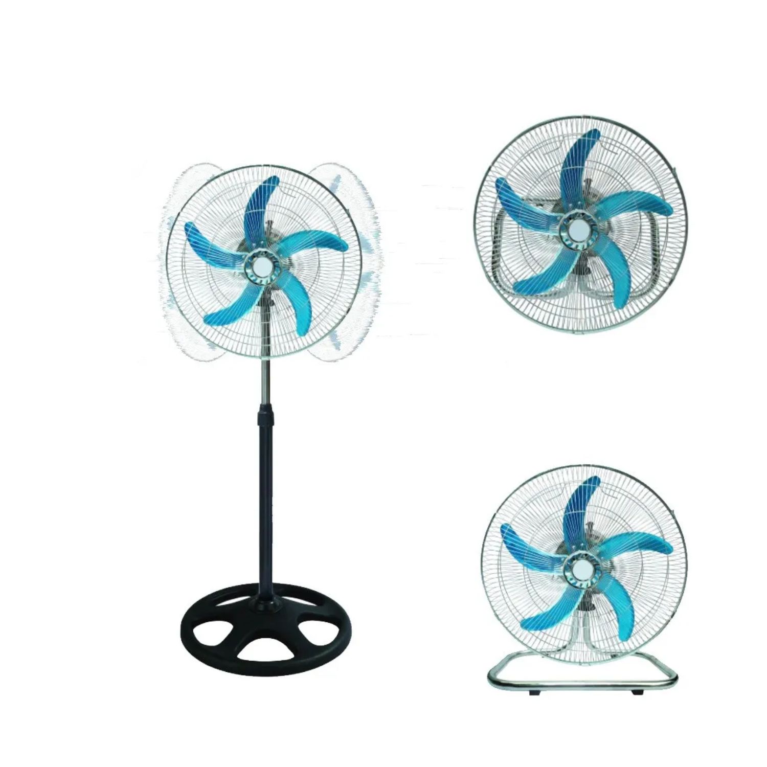 VENTILADOR IMPORTCLICK HOG.1106 3 EN 1 OSCILANTE 3 VELOCIDADES 18' - 2