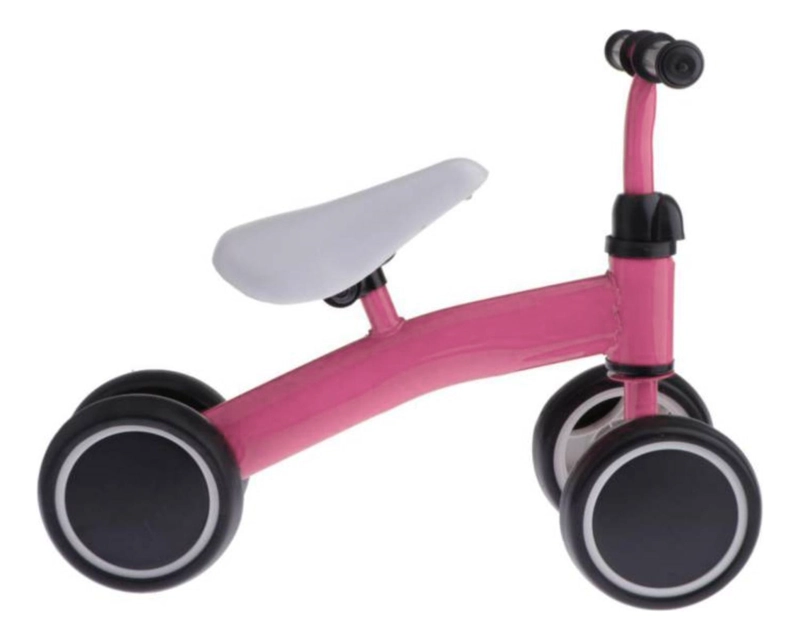 TRICICLO IMPORTCLICK INF.131 MINI EQUILIBRIO APRENDIZAJE INFANTIL ROSADO PALO ROSA - 3