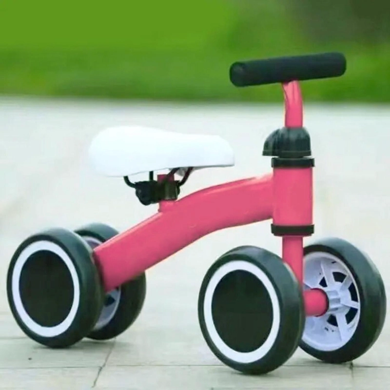 TRICICLO IMPORTCLICK INF.131 MINI EQUILIBRIO APRENDIZAJE INFANTIL ROSADO PALO ROSA - 5