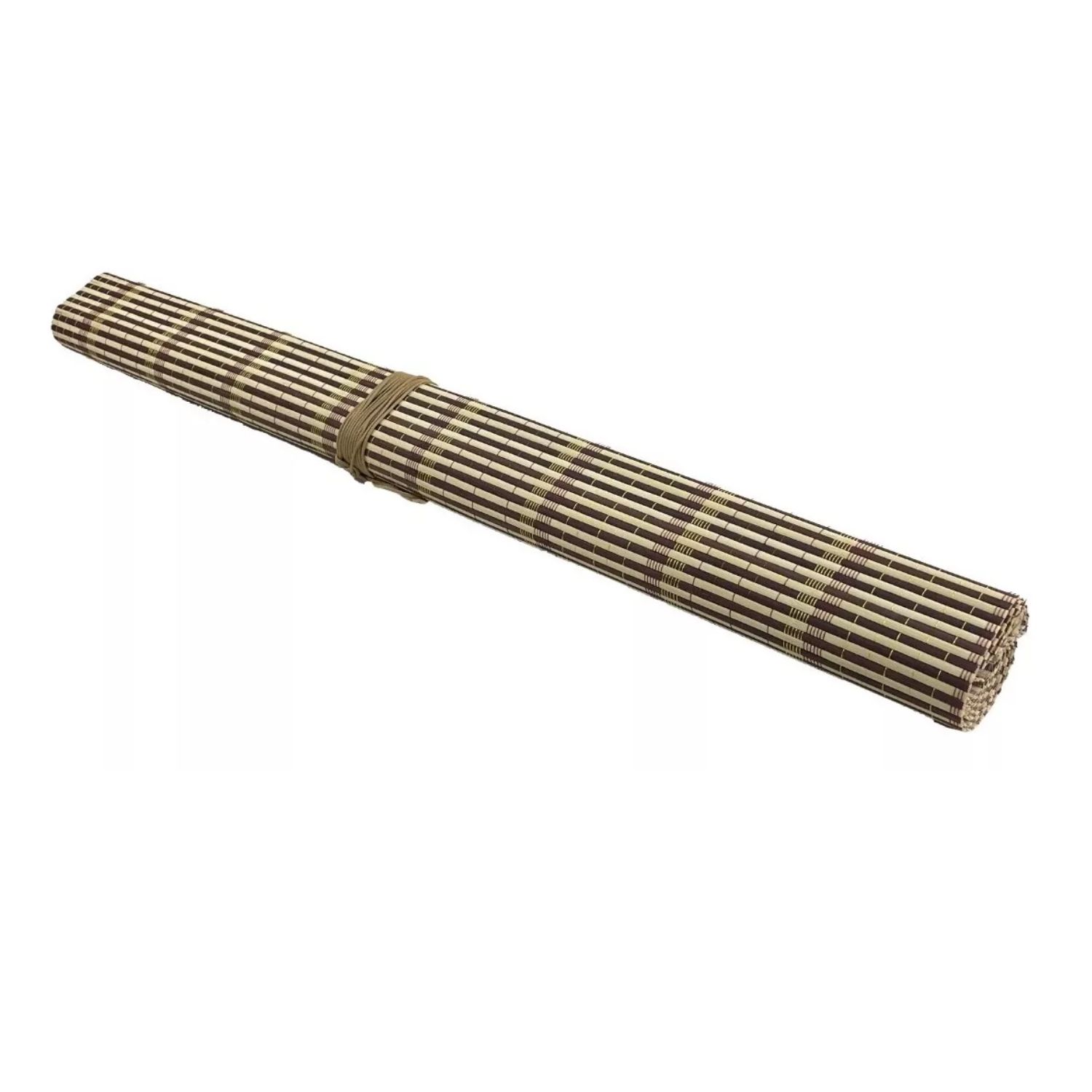 CORTINA PERSIANA ROLLER ENROLLABLE BAMBÚ CHOCOLATE 120X180 CM - 2