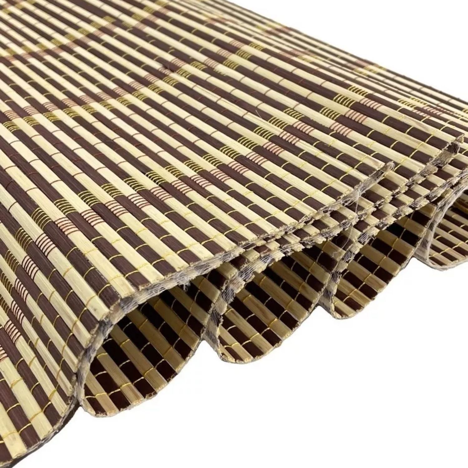 CORTINA PERSIANA ROLLER ENROLLABLE BAMBÚ CHOCOLATE 120X180 CM - 3