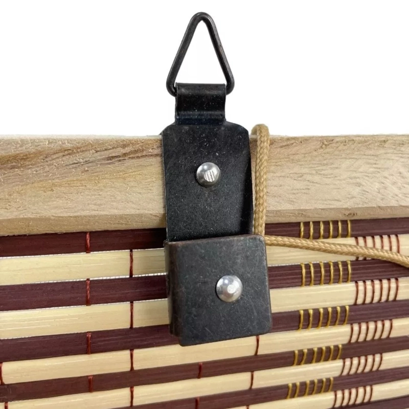 CORTINA PERSIANA ROLLER ENROLLABLE BAMBÚ CHOCOLATE 120X180 CM - 5