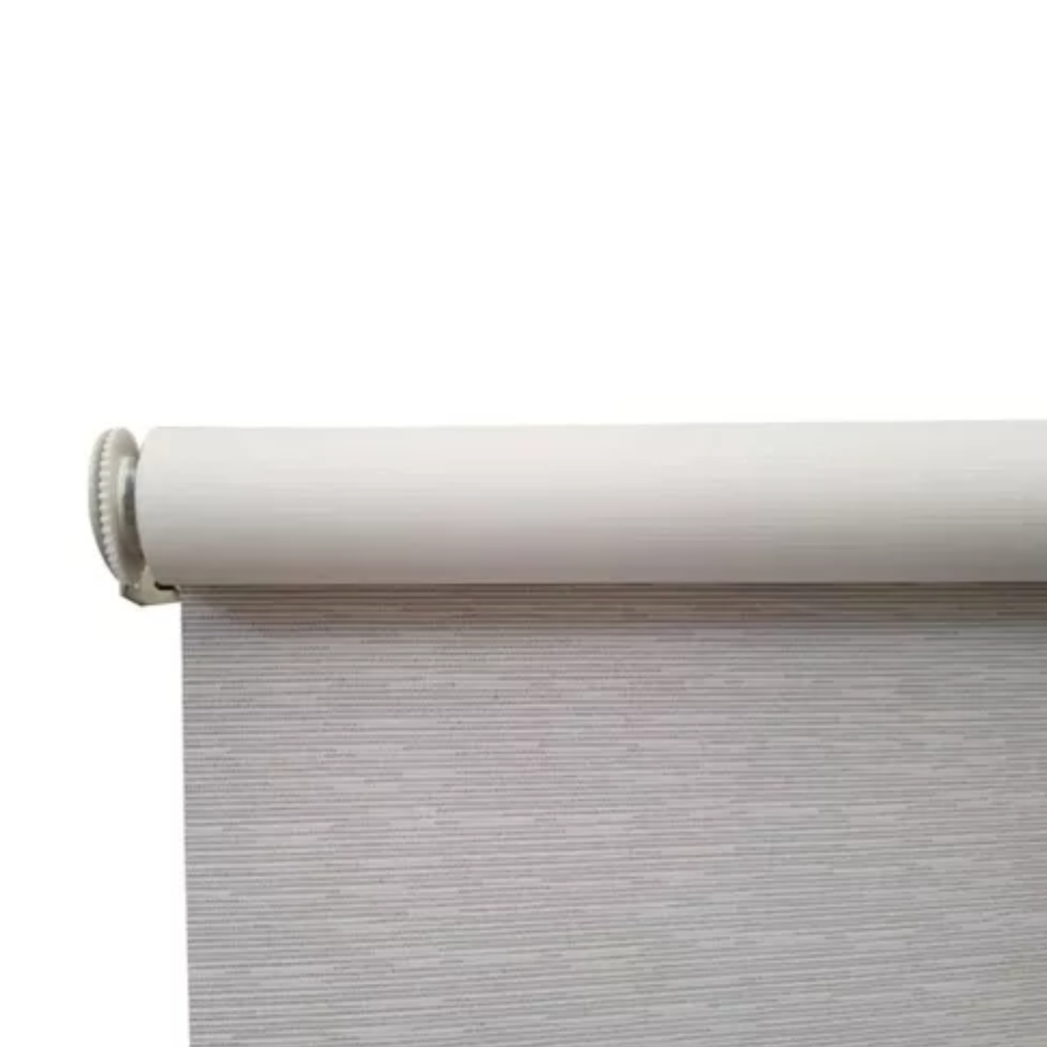 CORTINA ROLLER BLACKOUT GRIS DISEÑO JASPEADO 120X120 CM - 4