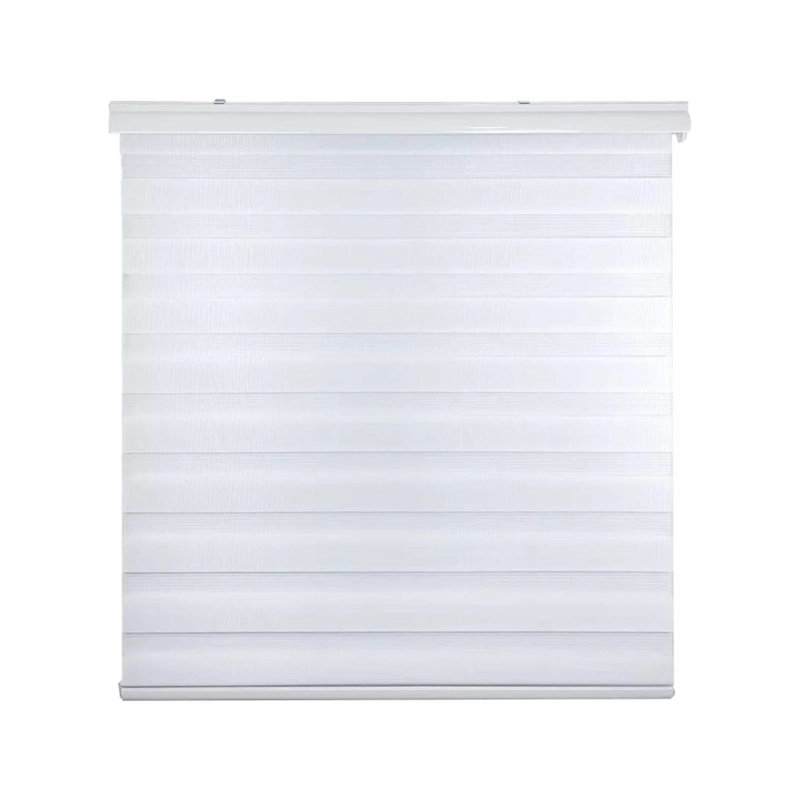 CORTINA ROLLER DUO ZEBRA DIA NOCHE BLANCO 80X200 CM - 1