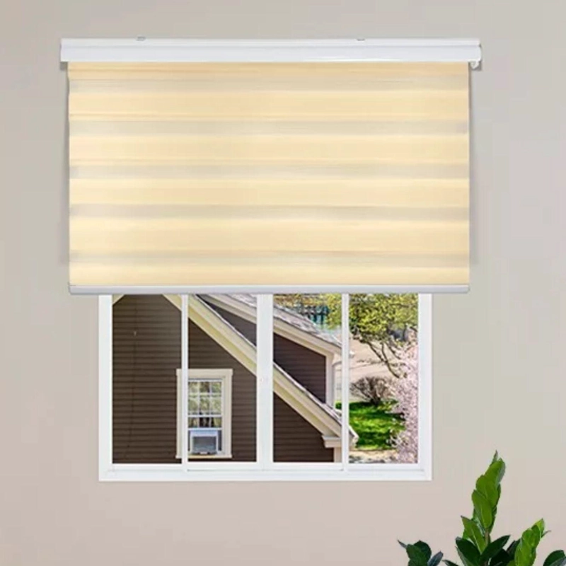 CORTINA ROLLER DUO ZEBRA DIA NOCHE BLANCO 80X200 CM - 3