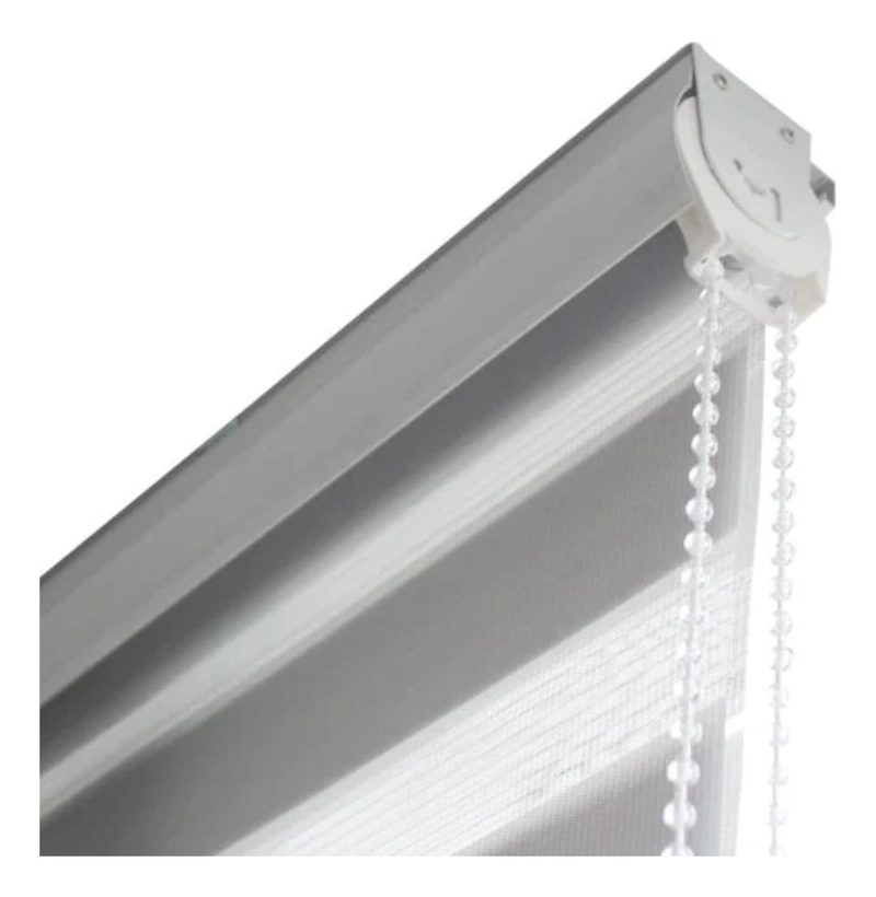 CORTINA ROLLER PERSIANA DUO GRIS 200X220 CM - 4