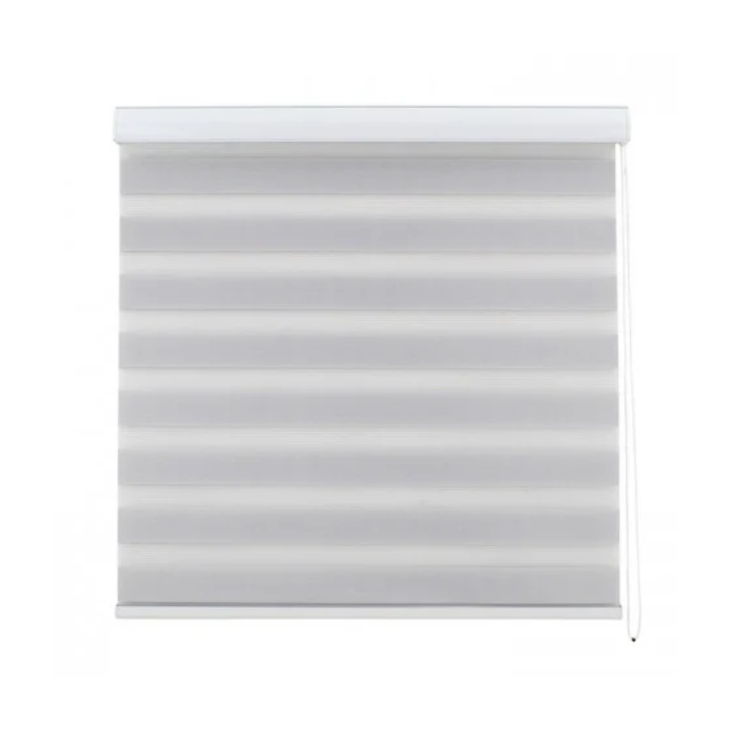 CORTINA ROLLER PERSIANA DÚO GRIS 90X220 CM - 1