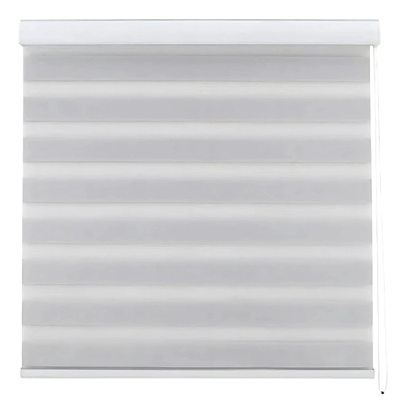 CORTINA ROLLER PERSIANA DUO GRIS 140X220 CM - 1