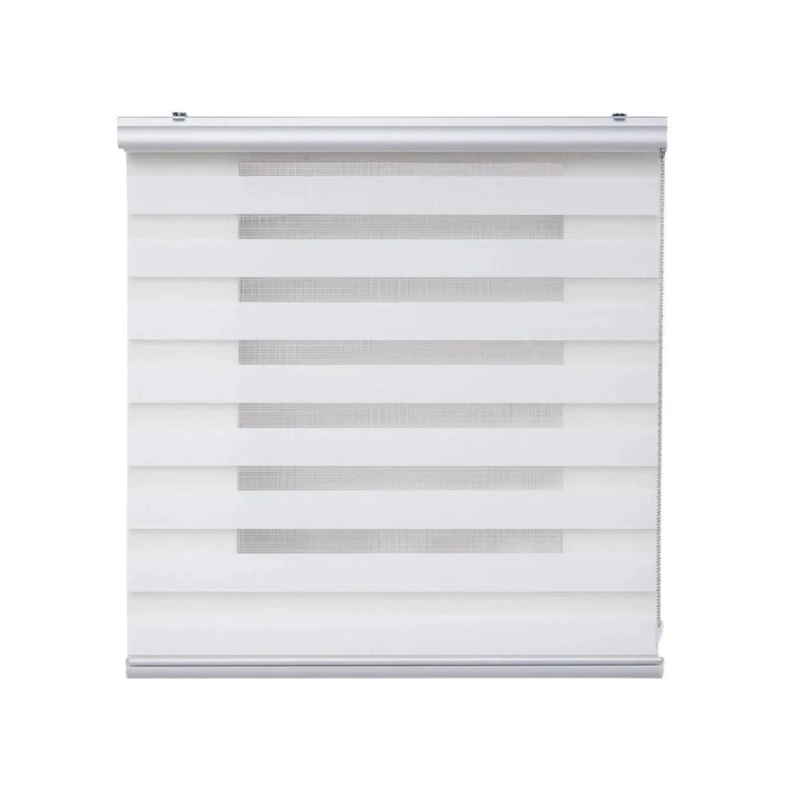 CORTINA ROLLER PERSIANA DÚO BLANCA 60X220 CM - 1