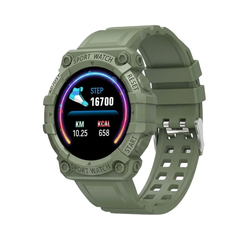 SMARTBAND TEC.348 VERDE CARGA USB DEPORTIVO - 1