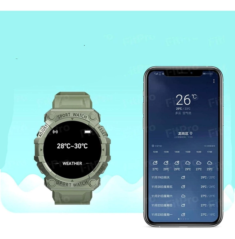 SMARTBAND TEC.348 VERDE CARGA USB DEPORTIVO - 4