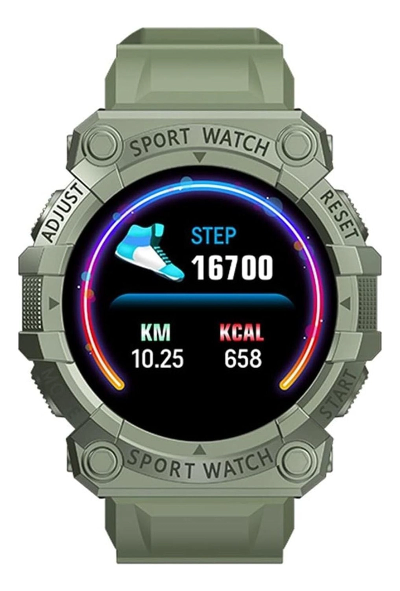 SMARTBAND TEC.348 VERDE CARGA USB DEPORTIVO - 6