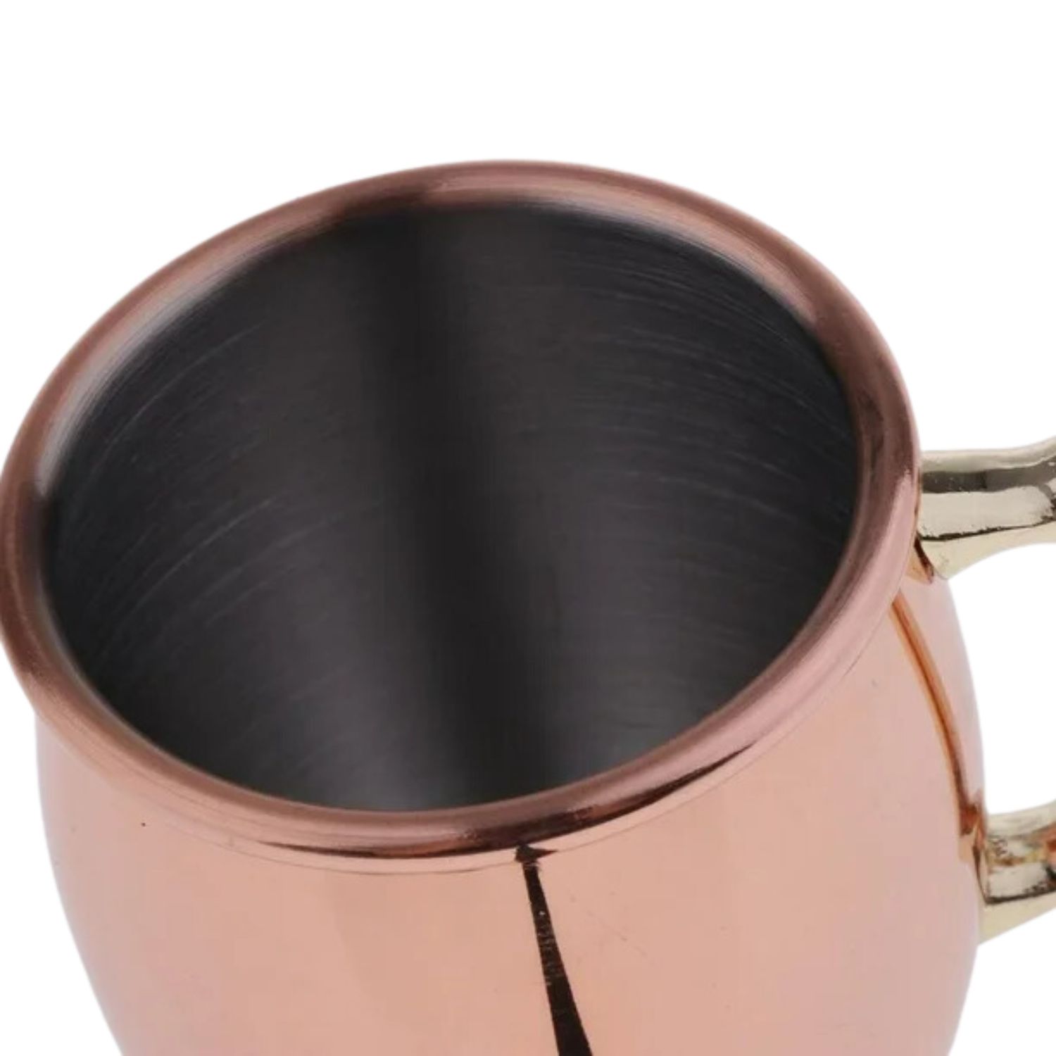 MUG COCTELES VASO MOSCOW MULE ACERO INOXIDABLE KEYNES 500 ML COBRE - 4