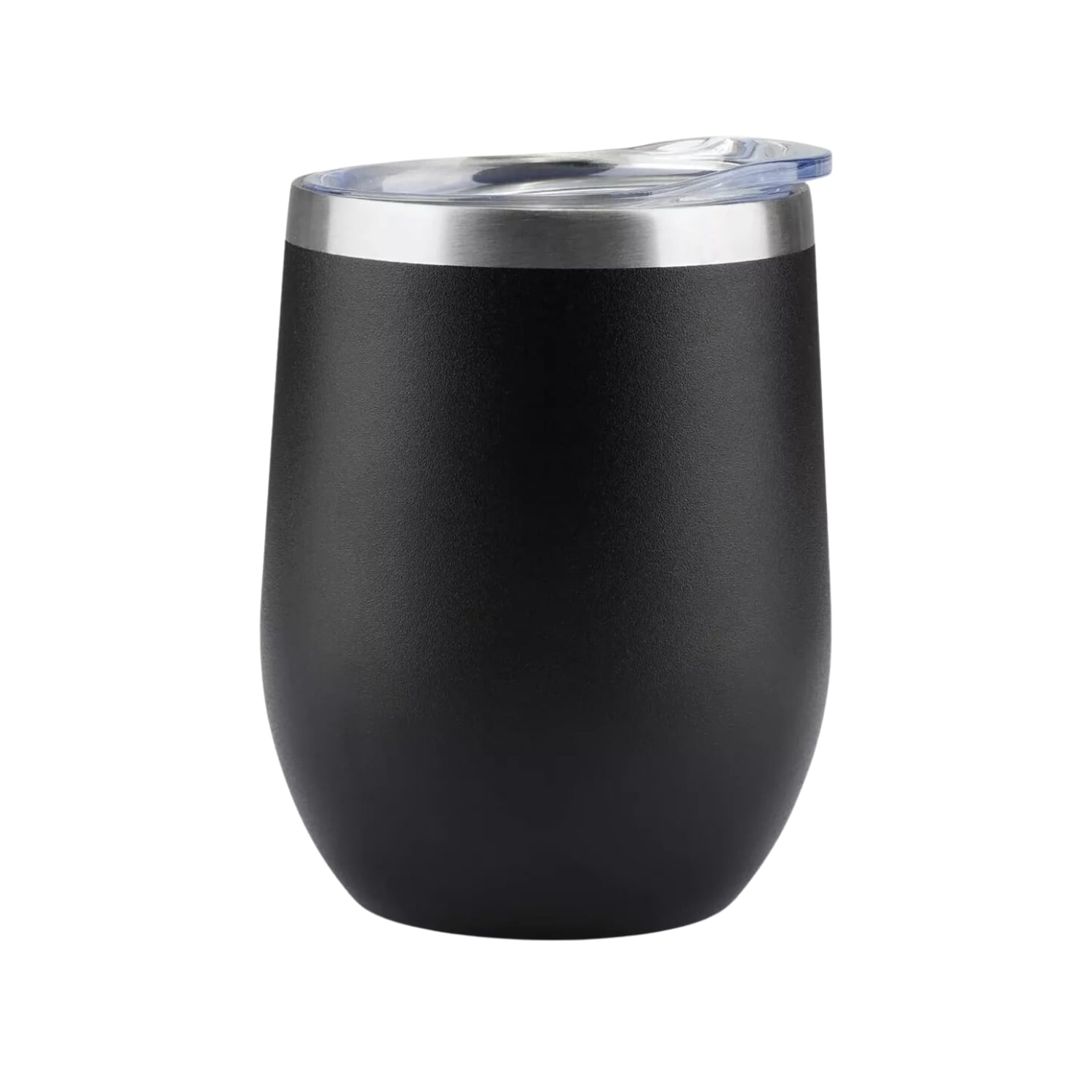 VASO MUG TÉRMICO ACERO INOXIDABLE 360 ML NEGRO - 1