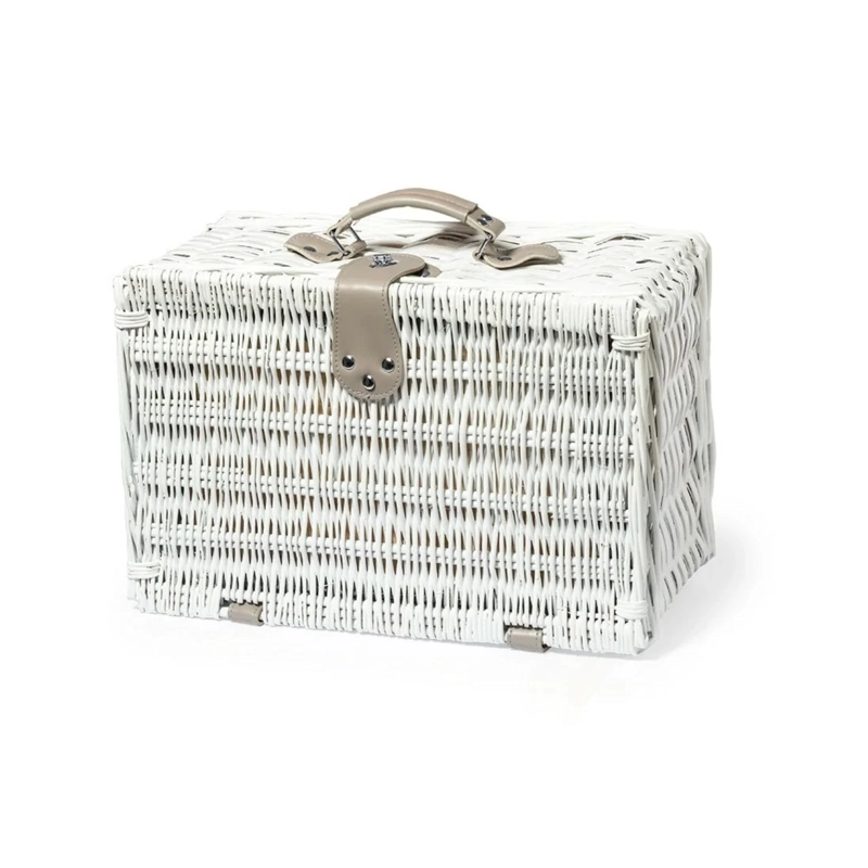 CESTA IMPORTCLICK COOLER MIMBRE ALUMINIO 39X26X19 CM PICNIC MIDLAND HOG.1271 - 2