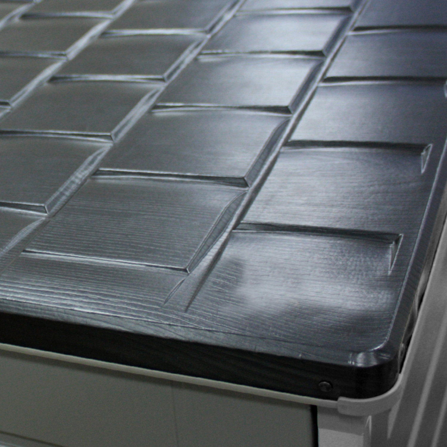 BODEGA IMPORTCLICK AIR.68 BAÚL MULTIUSO E X TERIOR JARDÍN 1170 LT GRIS 82 X 140 X 125 CM - 4