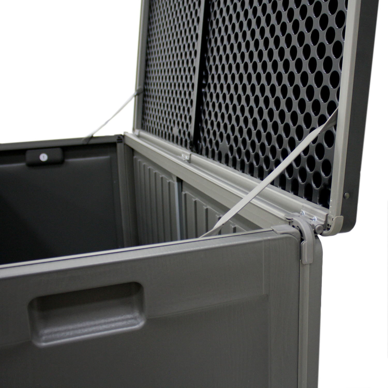 BODEGA IMPORTCLICK AIR.65 BAÚL MULTIUSO E X TERIOR JARDÍN 270 LT 109 X 51 X 55 CM NEGRO - 3