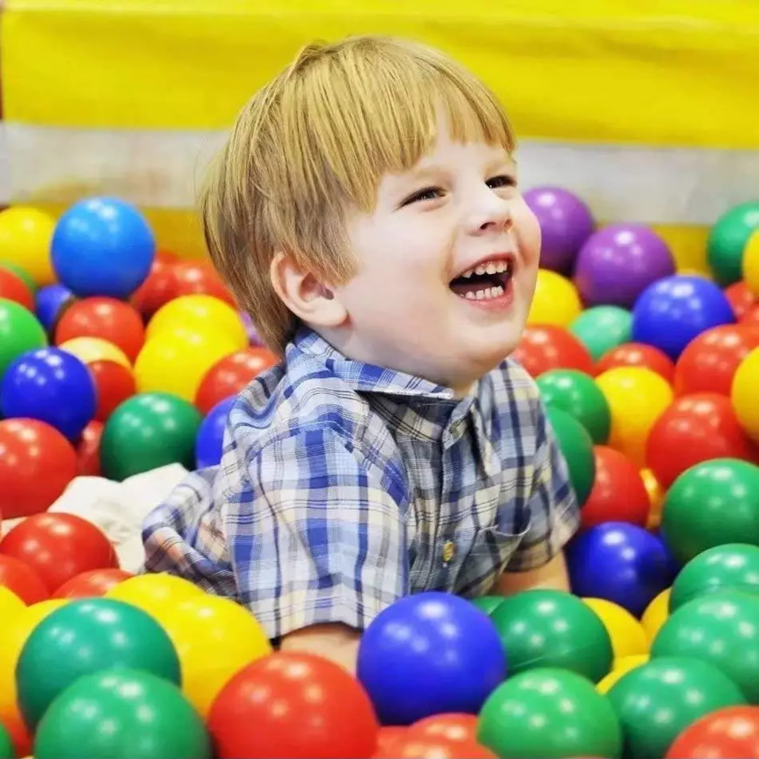 PACK IMPORTCLICK INF.90 100 PELOTAS PLÁSTICAS PISCINA INFANTIL MULTICOLOR - 4