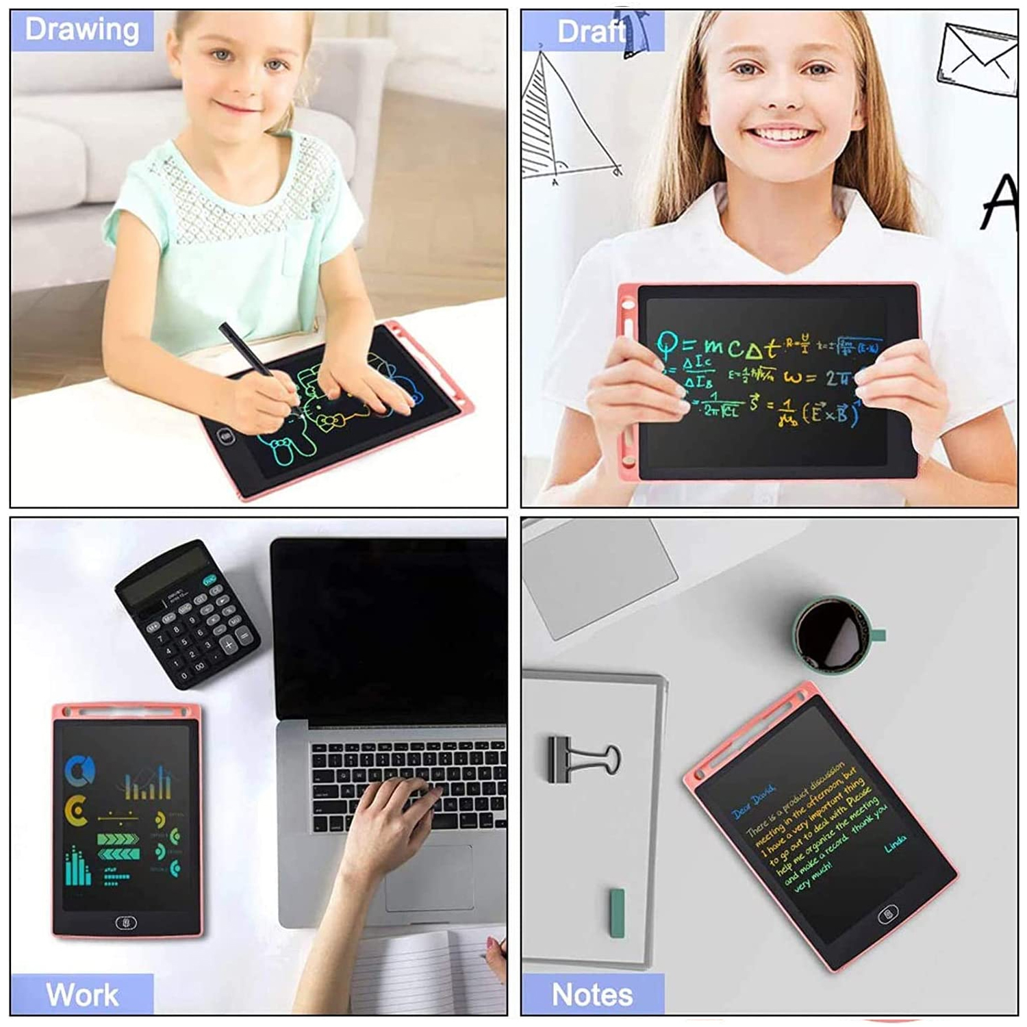 PIZARRA IMPORTCLICK TABLET MÁGICA INFANTIL 8.5 PULGADAS - 6