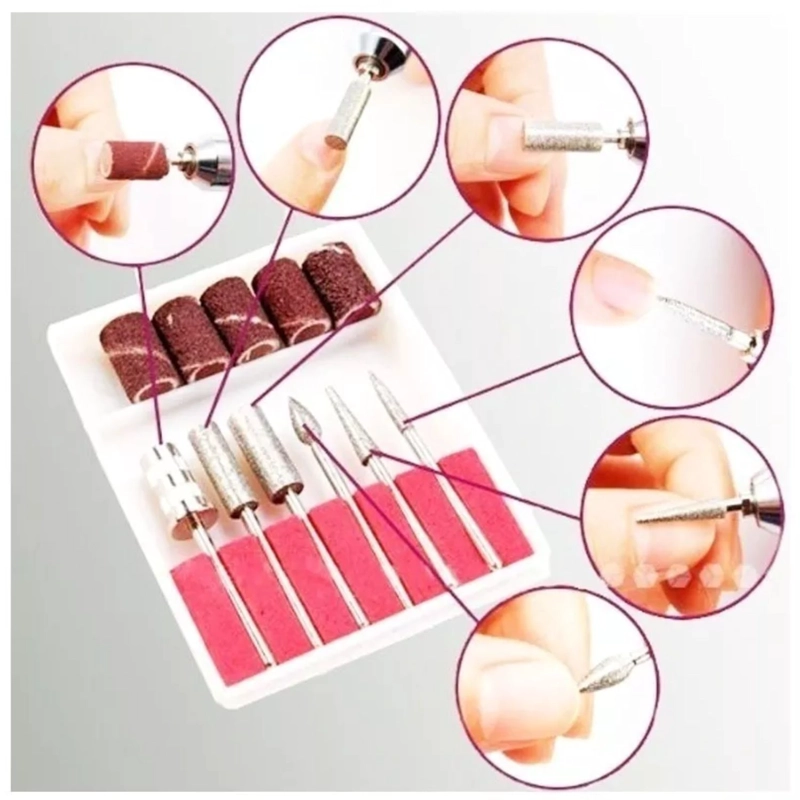 SET TORNO IMPORTCLICK SAL.104 PROFESIONAL UÑAS ACRÍLICAS MANICURE PEDICURA - 5