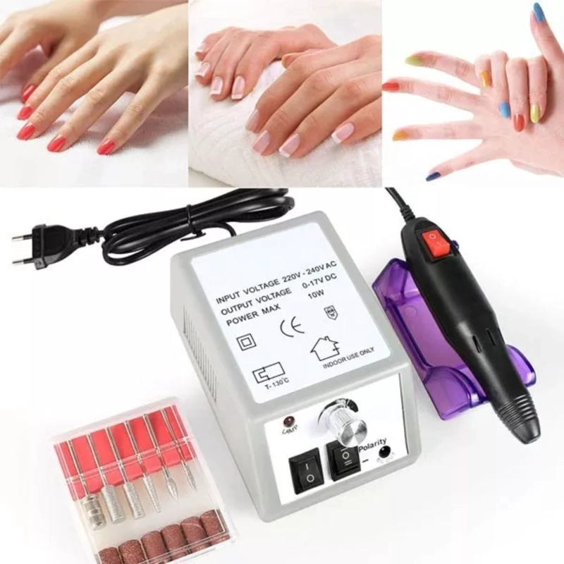 SET TORNO IMPORTCLICK SAL.104 PROFESIONAL UÑAS ACRÍLICAS MANICURE PEDICURA - 7