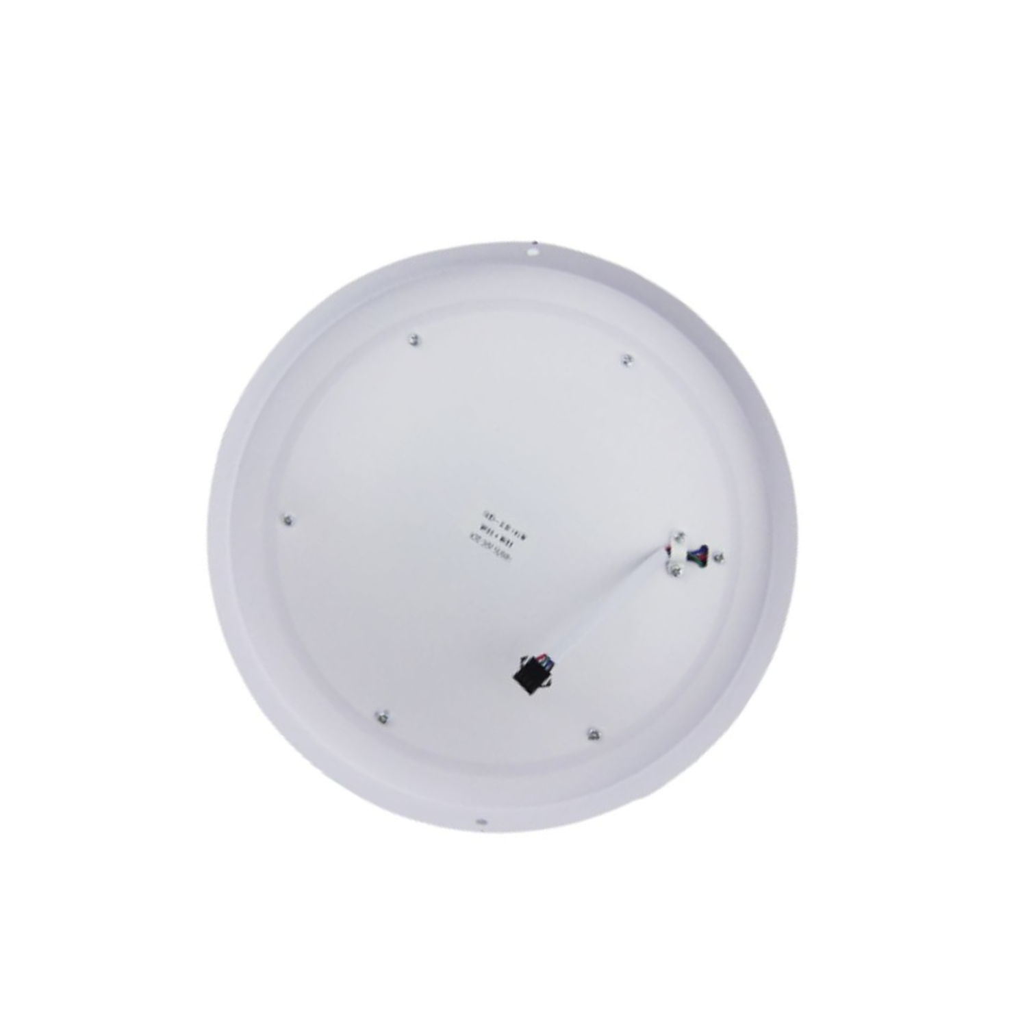 FOCO LED PANEL 18+6 WATT DÚO LUZ CENTRO ARO BORDE BLANCO SOBREPUESTO - 3