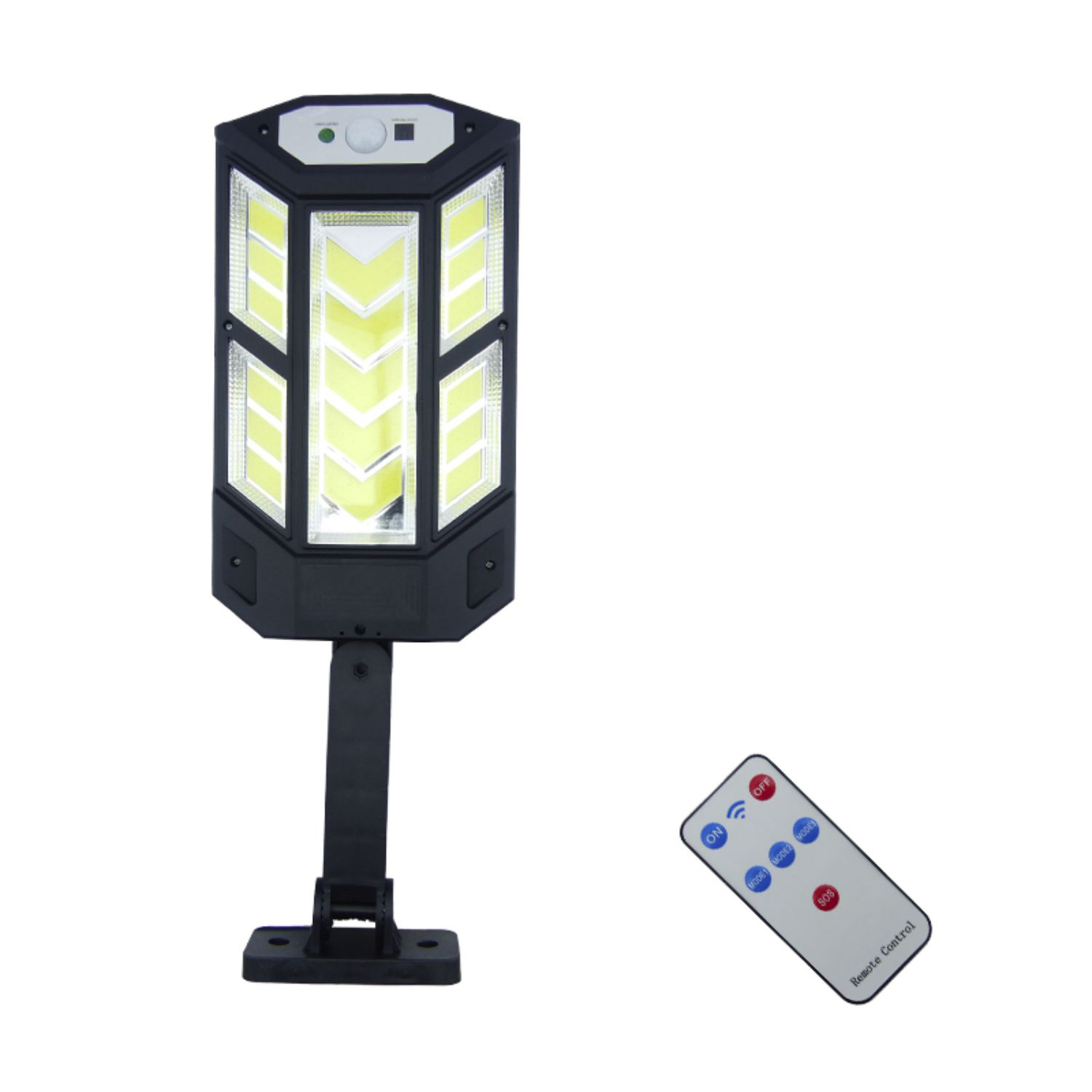 FOCO SOLAR BRAZO MODELO PP-890C 17 LED COB CONTROL - 1