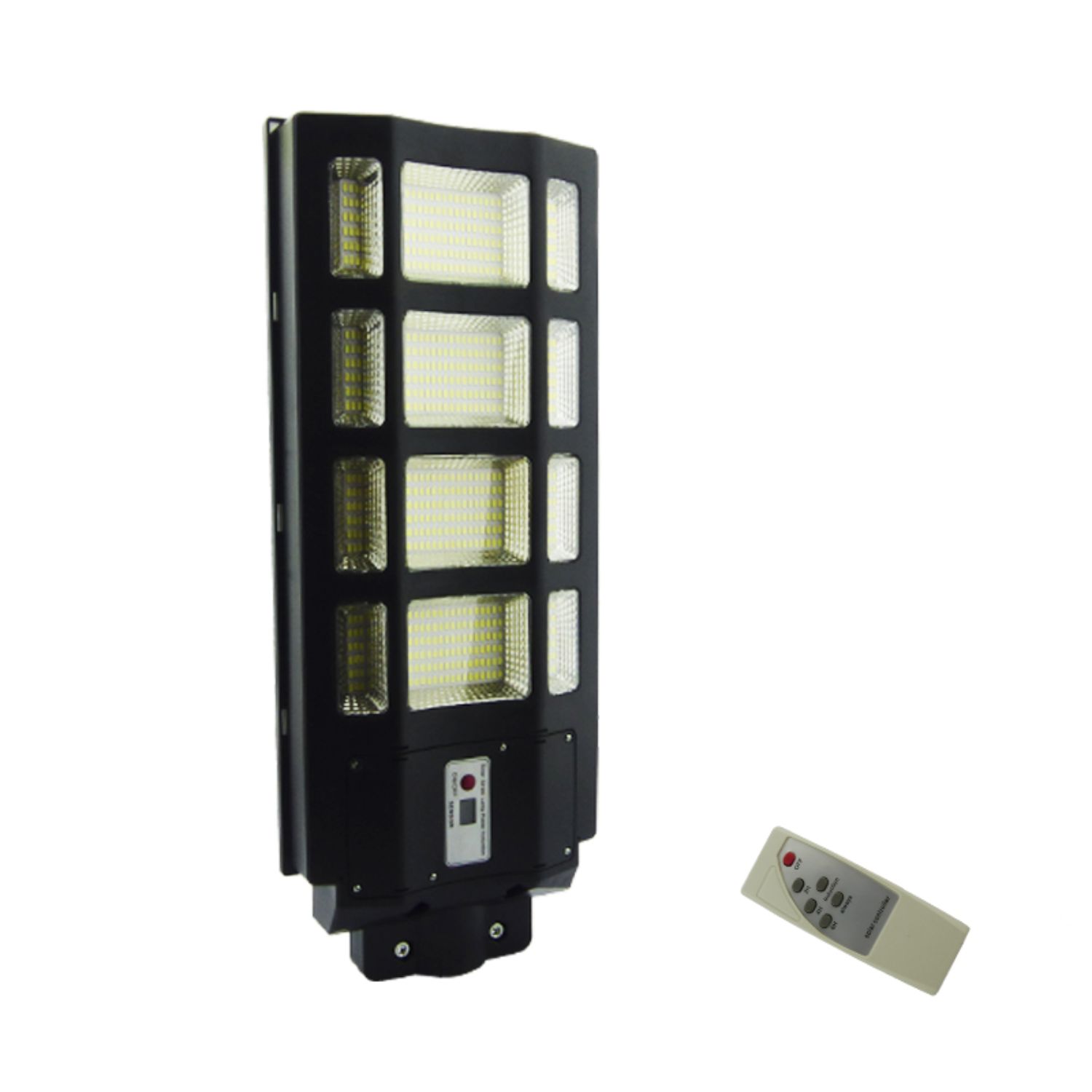 FOCO POSTE SOLAR 400 WATT 12 PLACAS 528 LED CONTROL - 1