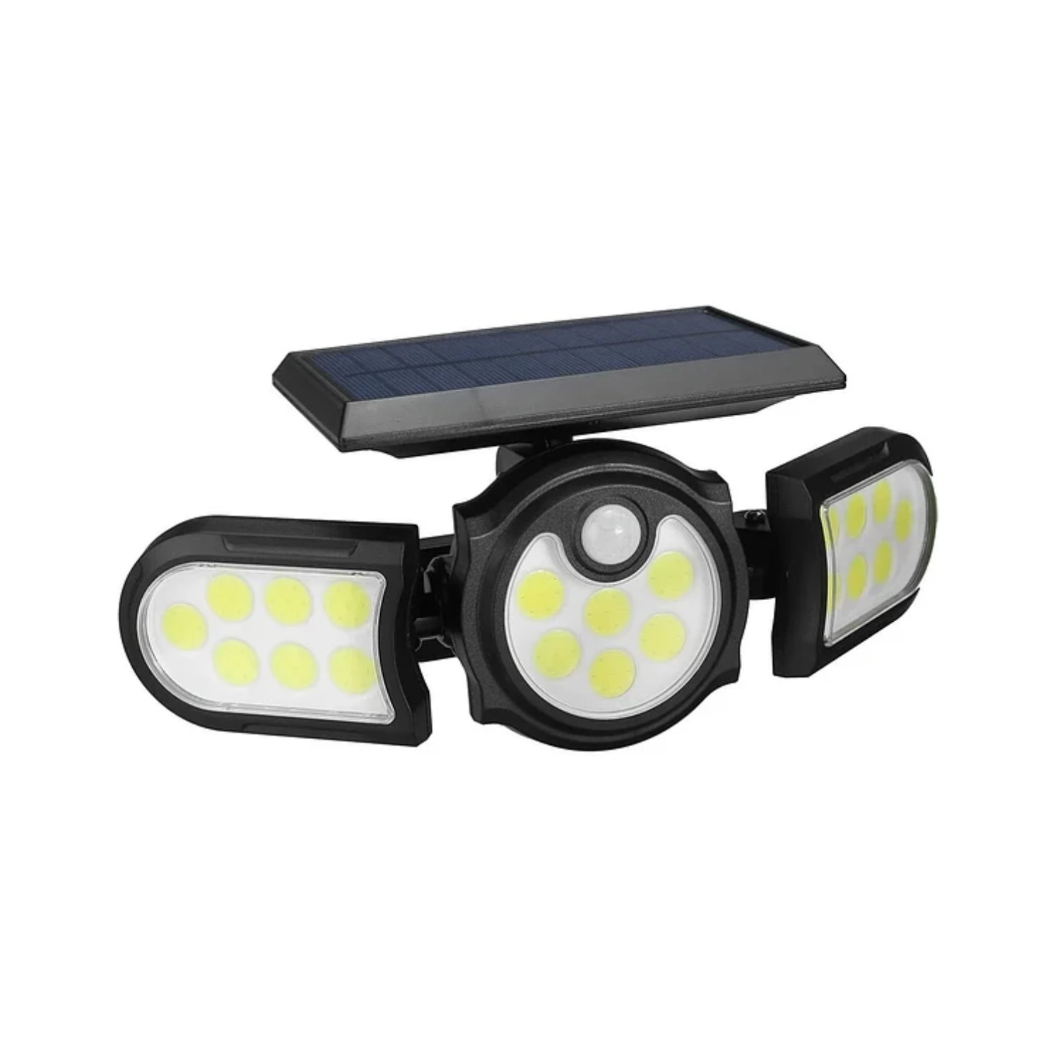 FOCO LÁMPARA SOLAR PANEL 140 COB SENSOR MOVIMIENTO 120° - 1