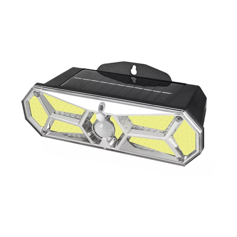 FOCO IMPORTCLICK SOLAR LED PARED EXTERIOR PANEL SOLAR SENSOR MOVIMIENTO 126LED IP65 5 WATT HOG.771 - 1