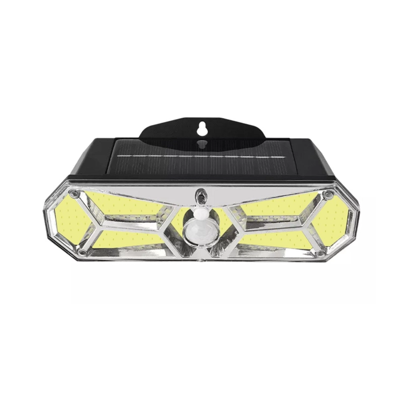FOCO IMPORTCLICK SOLAR LED PARED EXTERIOR PANEL SOLAR SENSOR MOVIMIENTO 126LED IP65 5 WATT HOG.771 - 2