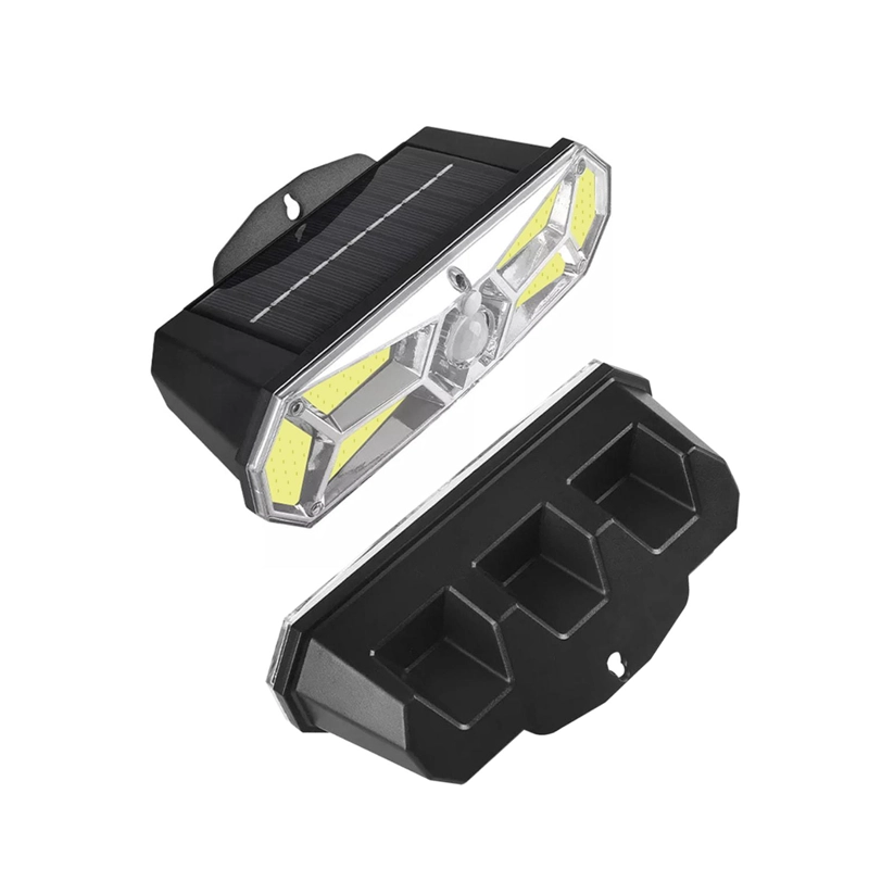 FOCO IMPORTCLICK SOLAR LED PARED EXTERIOR PANEL SOLAR SENSOR MOVIMIENTO 126LED IP65 5 WATT HOG.771 - 3