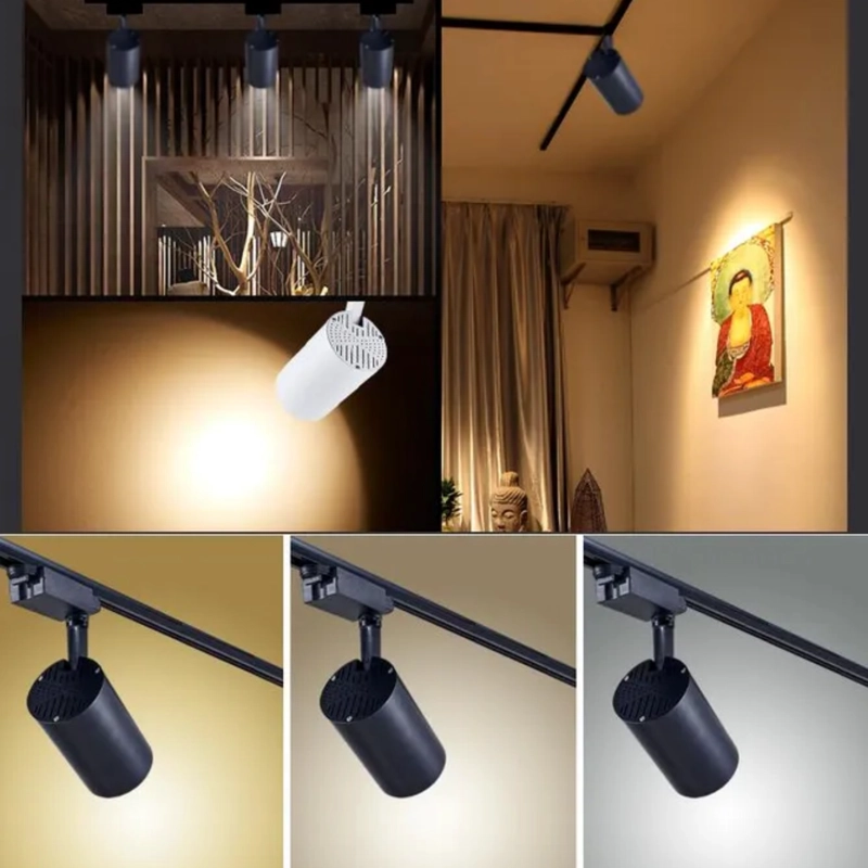 LÁMPARA IMPORTCLICK FOCO PARED LED REGULABLE 220 V HOG.815 NEGRO - 5