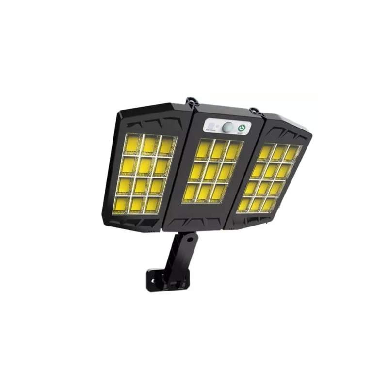 LÁMPARA IMPORTCLICK LUZ LED SOLAR 3 PANELES JARDÍN HOG.859 - 1